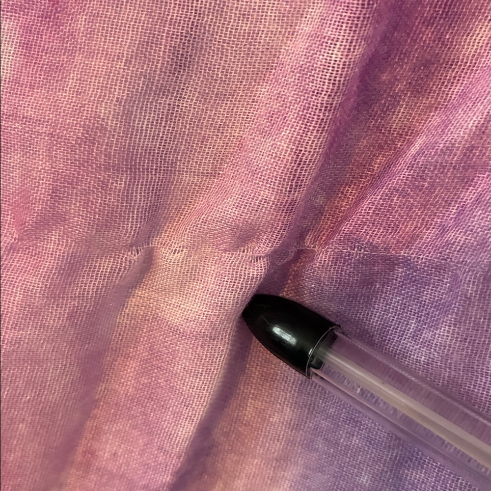 Blue Pink Purple Galaxy Sky Pattern Head Wrap Scarf Sheer Fabric - Picture 7 of 10